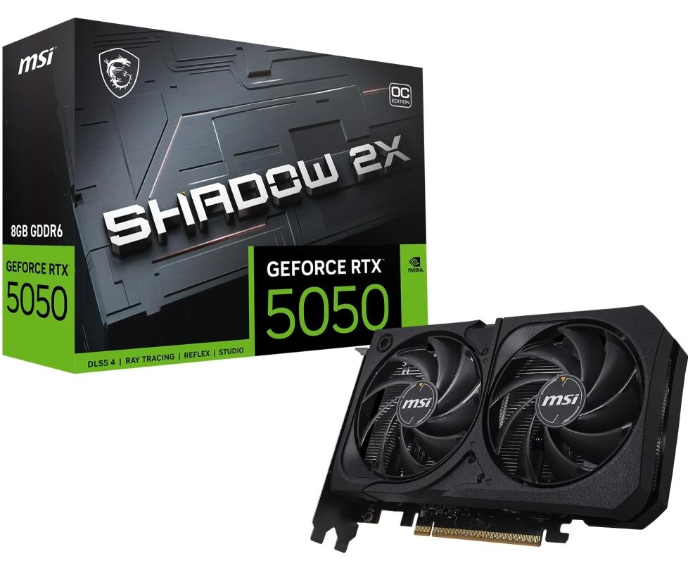 MSI%20GEFORCE%20RTX%205050%208G%20SHADOW%202X%20OC%208GB%20GDDR6%20128B%20DX12%20PCIE%205.0%20X16%20(3XDP%201XHDMI)
