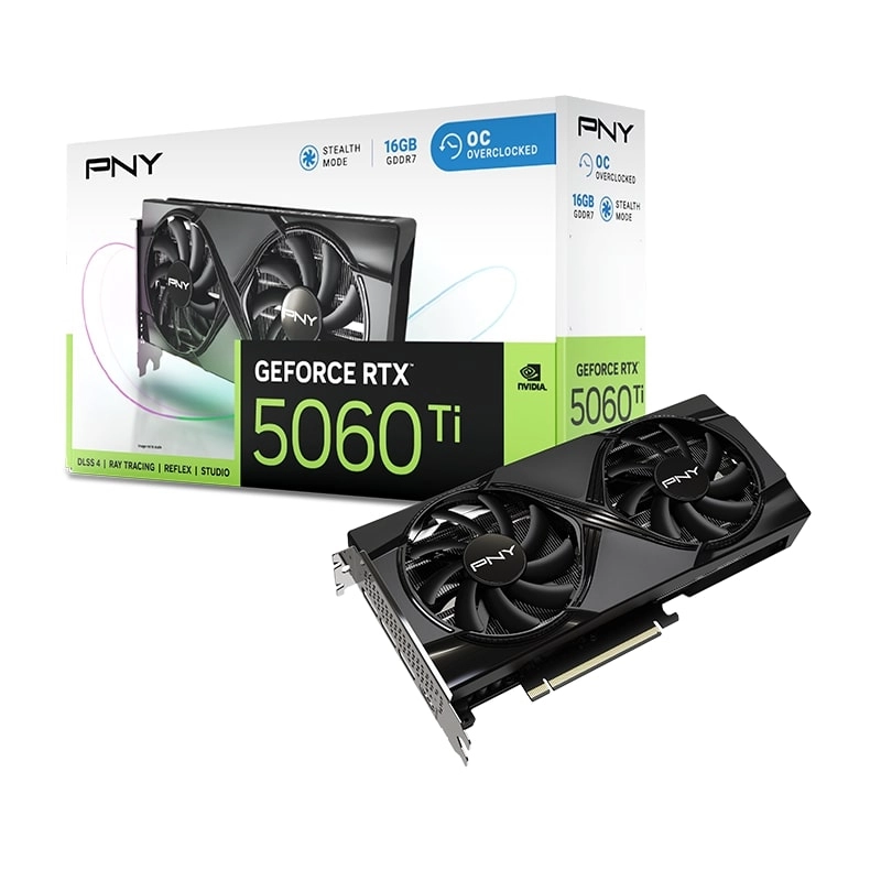 PNY%20RTX%205060%20Ti%20OC%2016GB%20GDDR7%20128Bit%20(VCG5060T16DFXPB1-O)%20Ekran%20Kartı