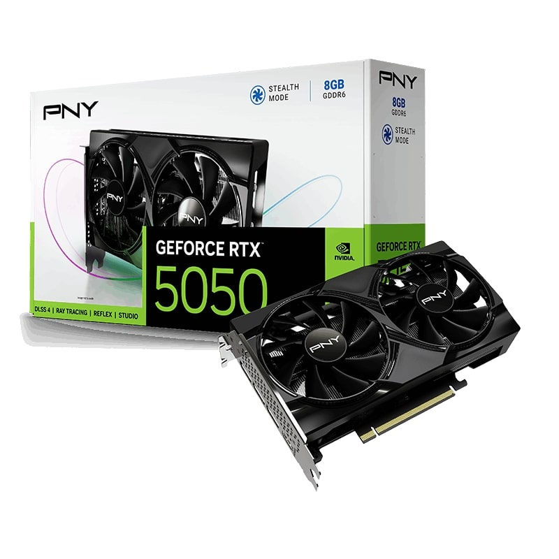 PNY%20RTX%205050%208GB%20GDDR6%20128Bit%20(VCG50508DFXPB1)%20Ekran%20Kartı