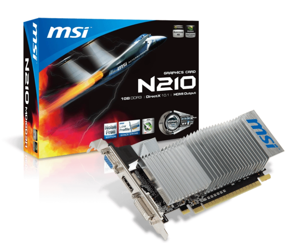 MSI%20N210-1GD3/LP%2064Bit%201GB%20DDR3%20VGA%20DVI%20HDMI%2064B