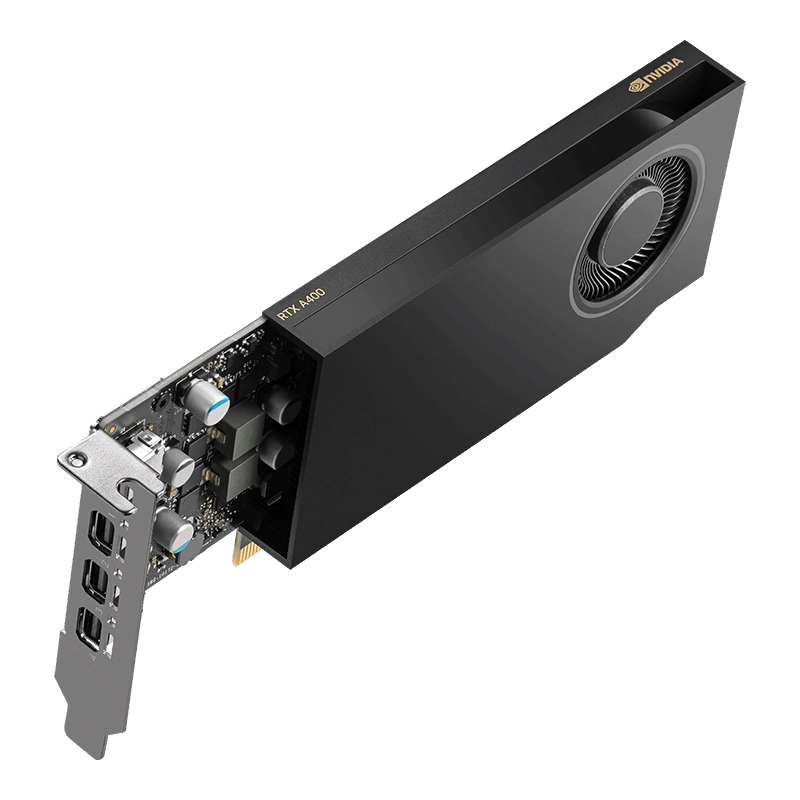 PNY%20RTX400%204GB%20DDR6%2064Bit%204%20xDISPLAY%20ÇIKIŞLI%20PASİF%20SOĞUTUCULU%20YAPAY%20ZEKA%20AI%20EKRAN%20KARTI%20%20(VCNRTXA400-SB)