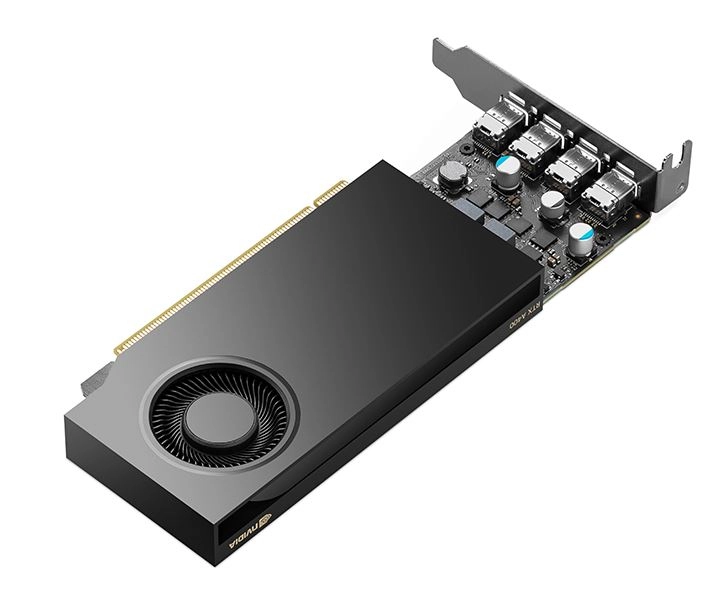 PNY%20RTX400%204GB%20DDR6%2064Bit%204%20xDISPLAY%20ÇIKIŞLI%20PASİF%20SOĞUTUCULU%20YAPAY%20ZEKA%20AI%20EKRAN%20KARTI%20%20(VCNRTXA400-SB)