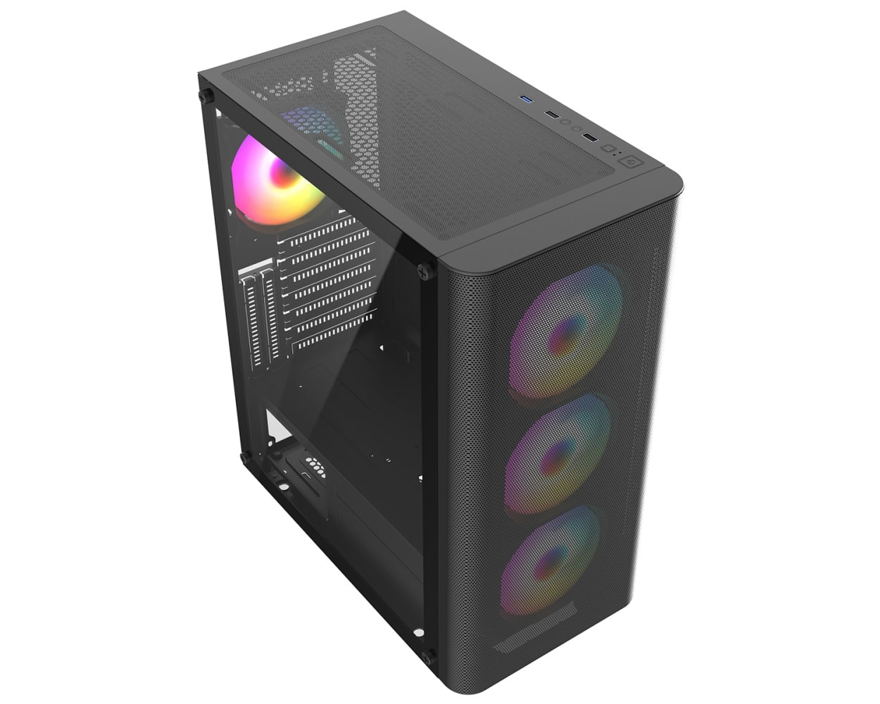 FRISBY%20FC-9385G%20550W%204X%20RGB%20GAMİNG%20KASA