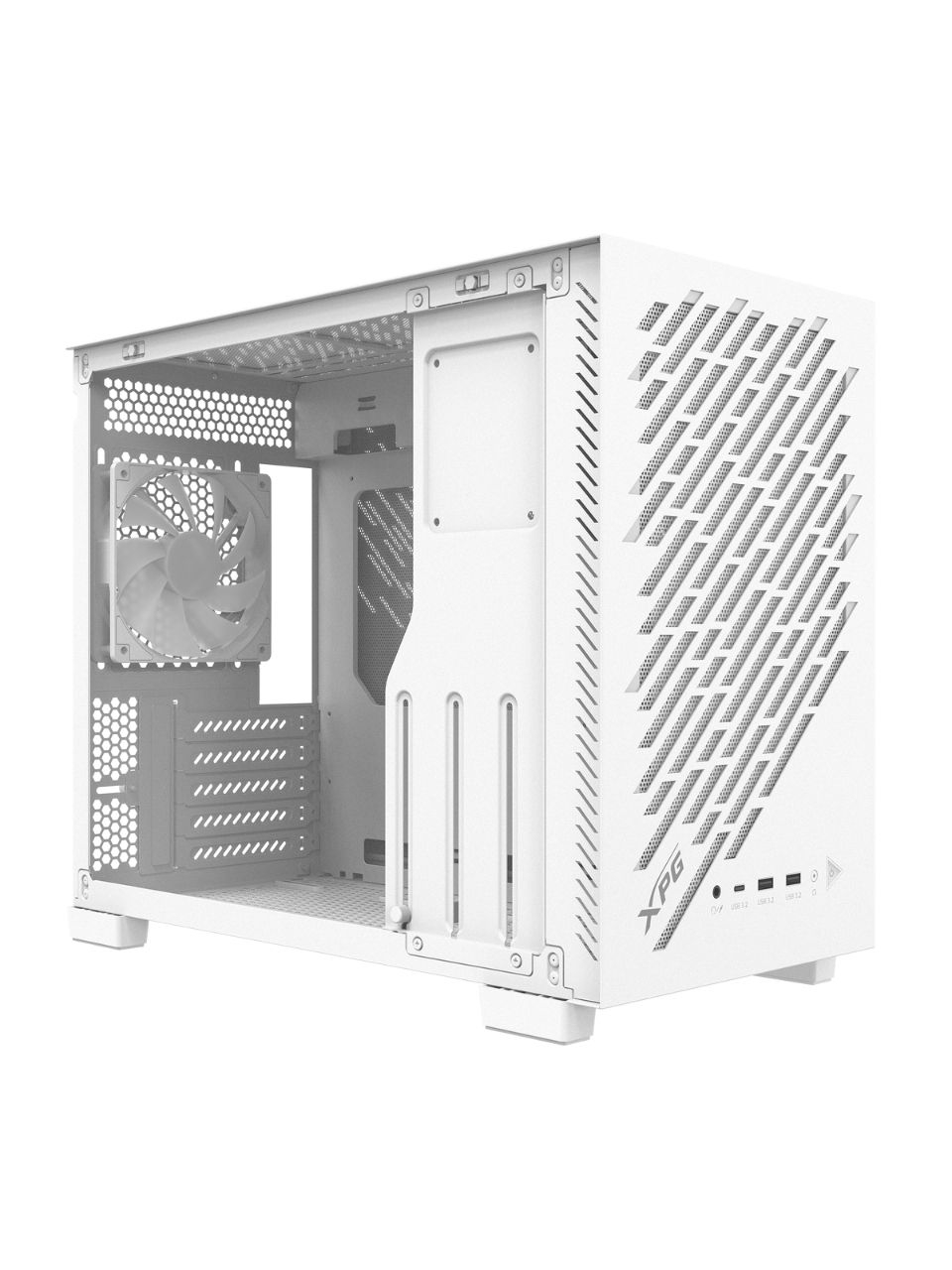 XPG%20Valor%20Air%20Nano%20ARGB%20USB%203.2%20Beyaz%20ATX%20Mid-Tower%20Gaming%20(Oyuncu)%20Kasa%20(VALORAIRNANOMAA-WHCWW)