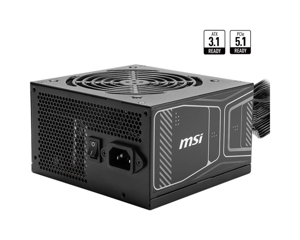 MSI%20MAG%20A850GN%20PCIE5%20850W%2080+%20GOLD%20PSU%20NON-MODULAR