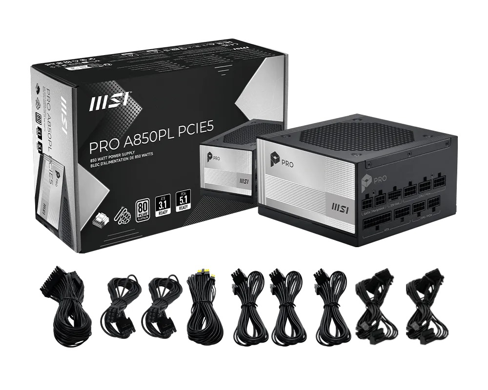MSI%20PRO%20A850PL%20PCIE5%20850W%2080+%20PLATINUM%20PSU