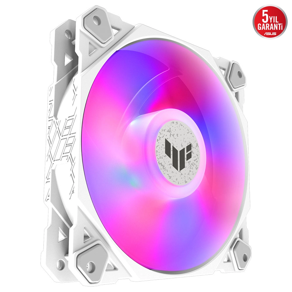 ASUS%20TUF%20GAMING%20TF120%20ARGB%20BEYAZ%20KASA%20FANI