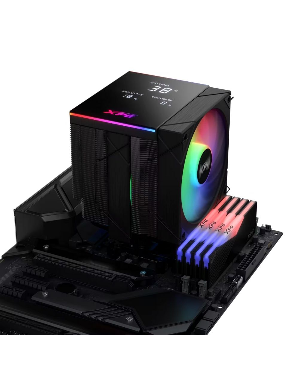 XPG%20MAESTROPLUS62DA-BKCWW%20ARGB%20120MM%20İŞLEMCİ%20HAVA%20SOĞUTCU%20FAN