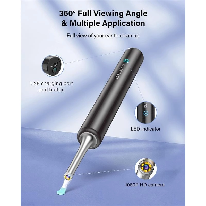 Bebird%20T5%20Akıllı%20Görüntülü%20Kulak%20Temizleme%20Cihazı