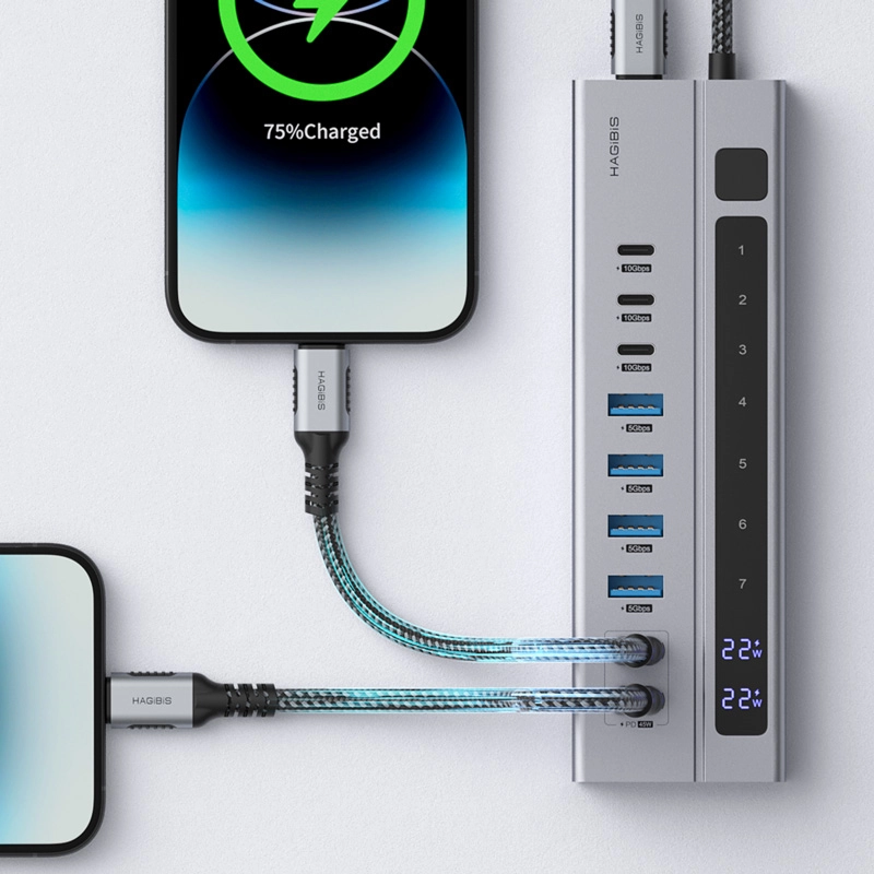 Hagibis%20BH221D%209-in-1%20USB-C%20Hub%20LED%20Ekranlı%20Çok%20Fonksiyonlu%20Docking%20Station