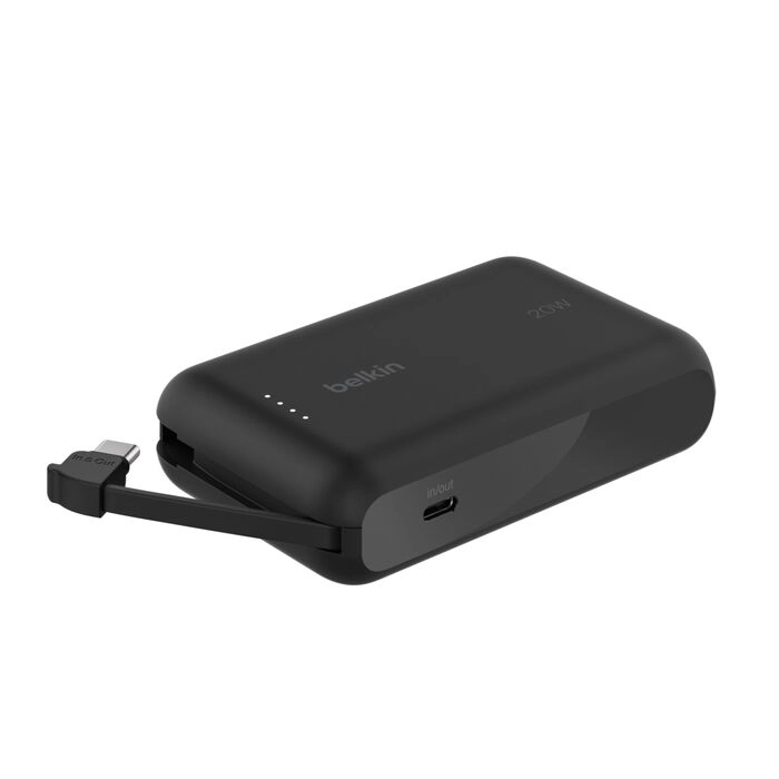 Belkin%20BoostCharge%2010000mAh%2020W%20Power%20Bank%20Entegre%20USB-C%20Kablolu%20-%20Siyah
