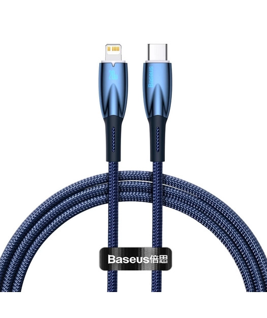 Baseus%20Glimmer%20Serisi%20Type-C’den%20Lightning’e%2020W%201m%20Kablo-Mavi