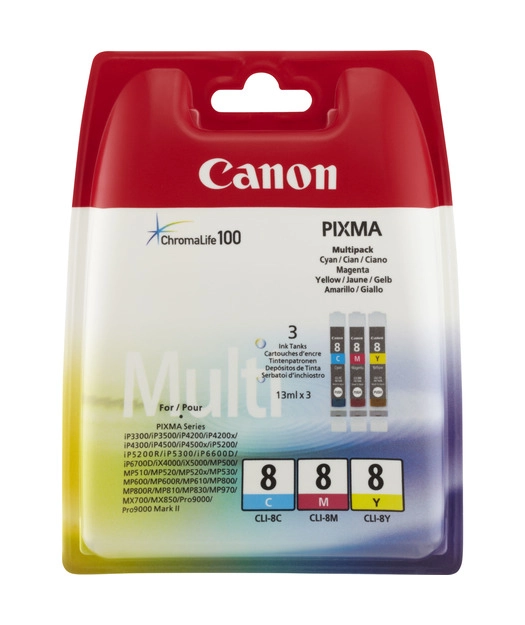Canon%20CLI-8%20CMY%20Mürekkep%20K.%20M.P%200621B029