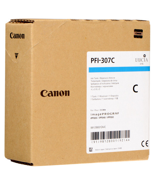 Canon%20PFI-307%20Cyan%20Mürekkep%20Kartuş%209812B001