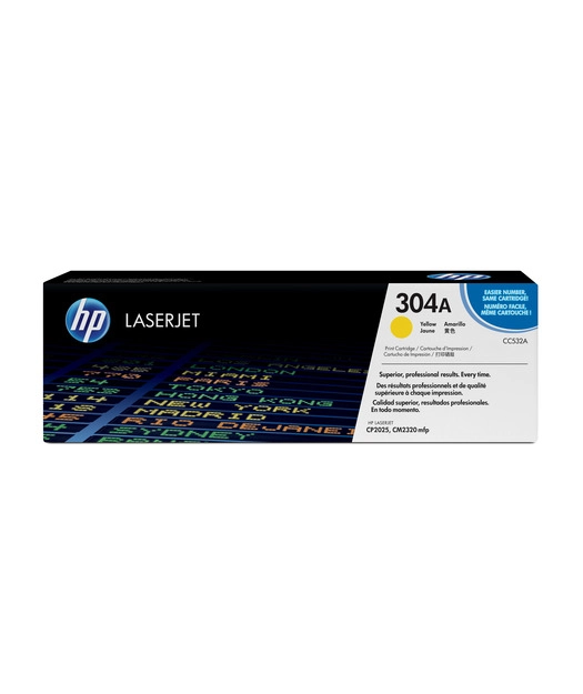 HP%20CC532A%20Yellow%20Toner%20Kartuş%20(304A)
