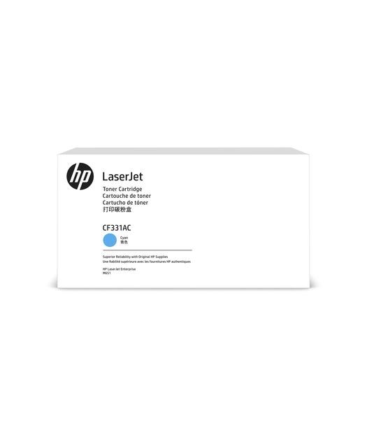 HP%20CF331AC%20Cyan%20Toner%20Kartuş%20(654A)