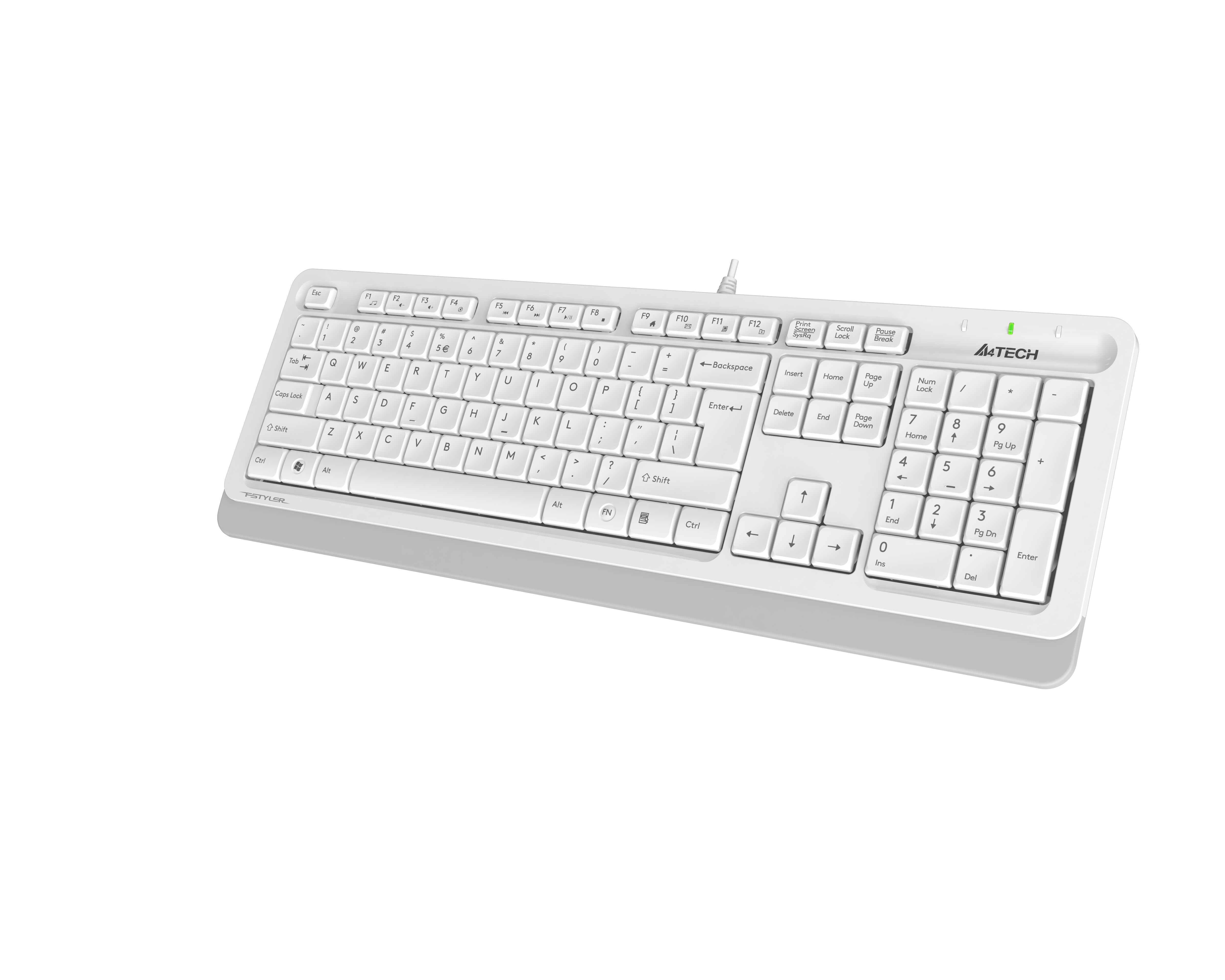 A4%20TECH%20FK10%20FN-MULTİMEDYA%20Q%20KLAVYE%20USB%20BEYAZ