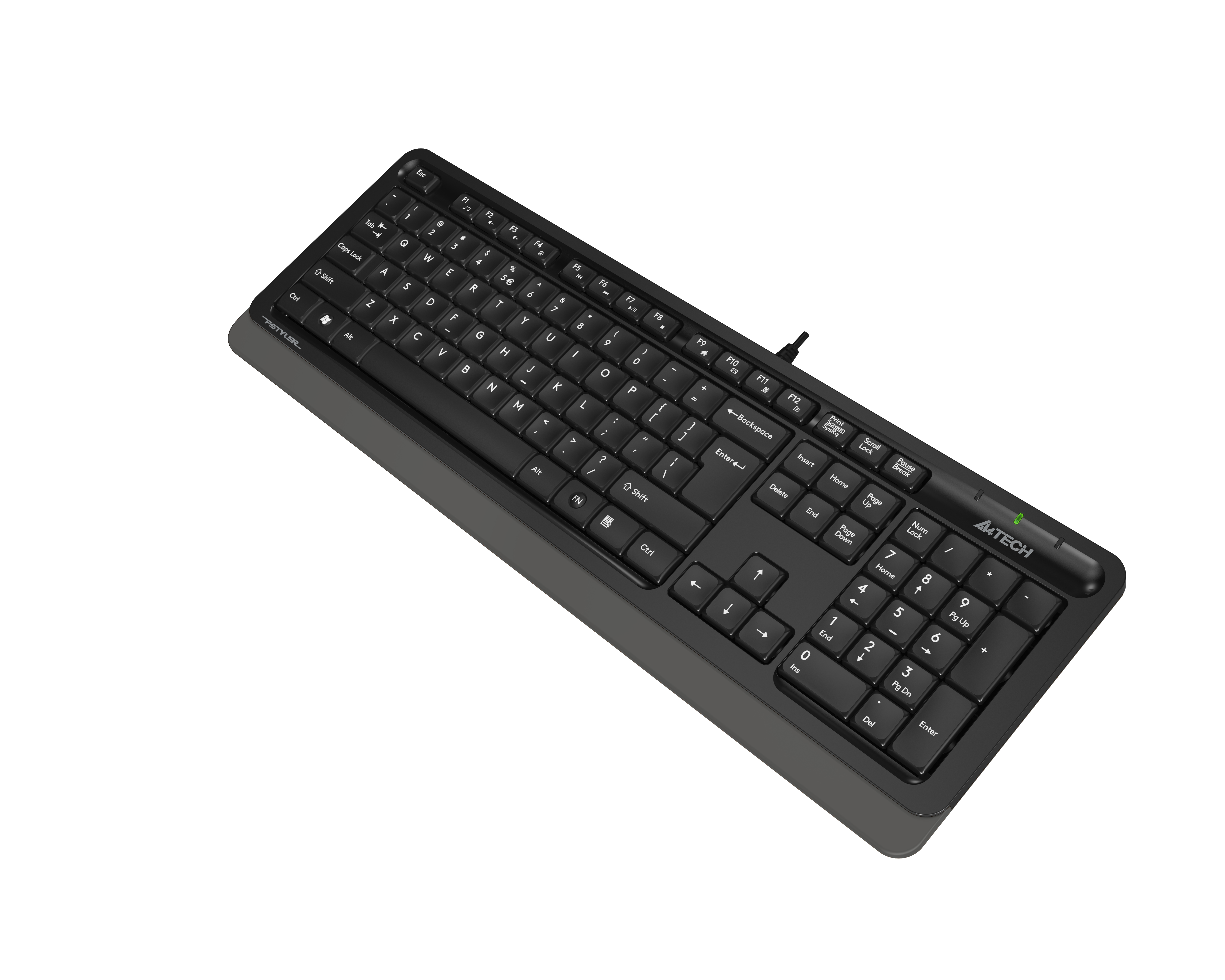 A4%20TECH%20FK10%20FN-MULTİMEDYA%20Q%20KLAVYE%20USB%20GRİ