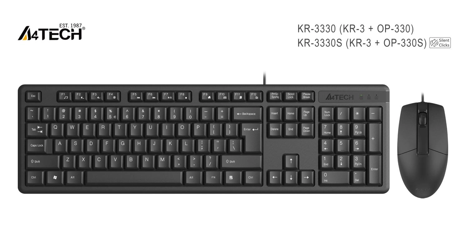 A4%20TECH%20KR-3330%20Q%20FN%20MULTIMEDYA%20USB%20SİYAH%20SET