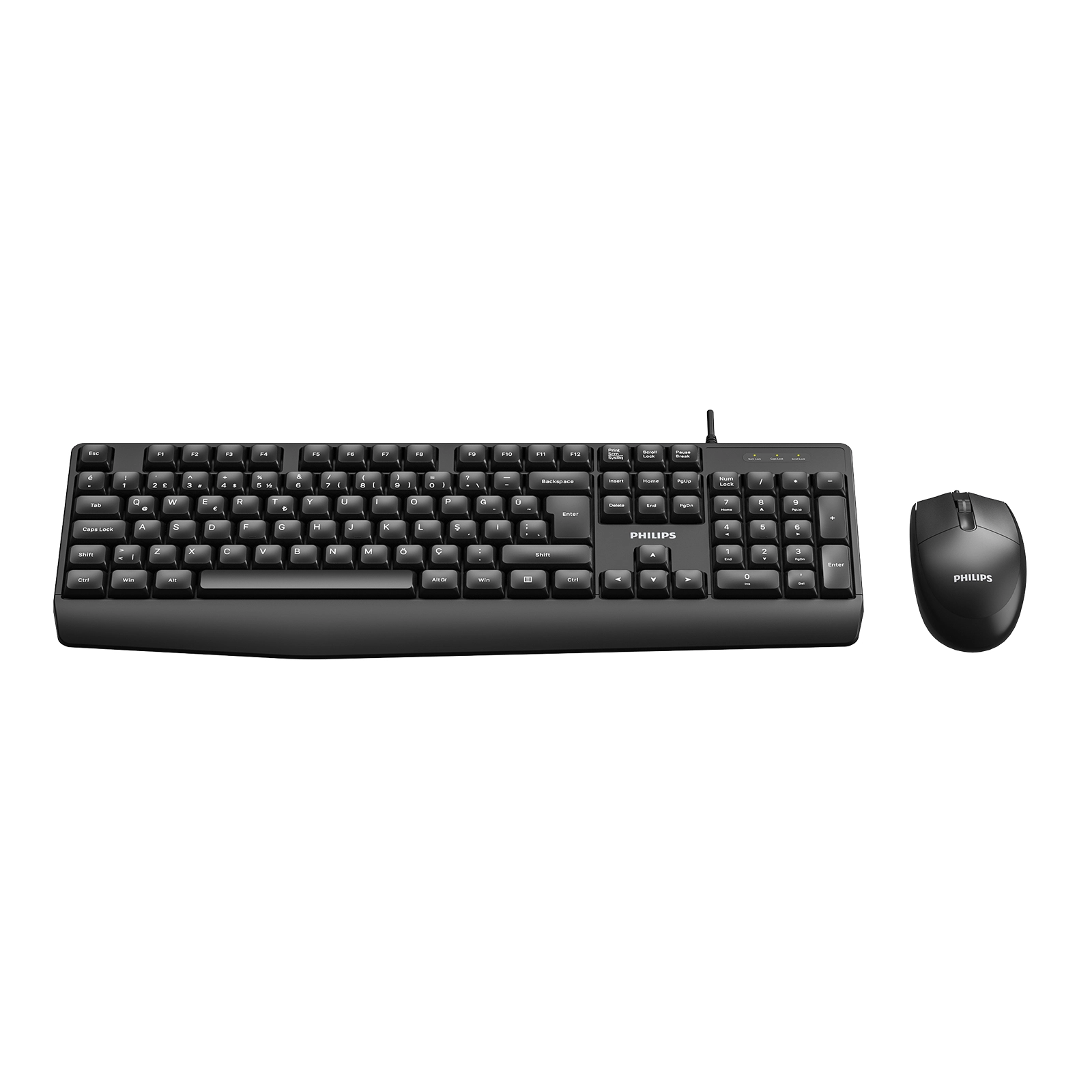 PHILIPS%20KABLOLU%20%20KLAVYE&MOUSE%20SET%20SPT6237B%20SİYAH