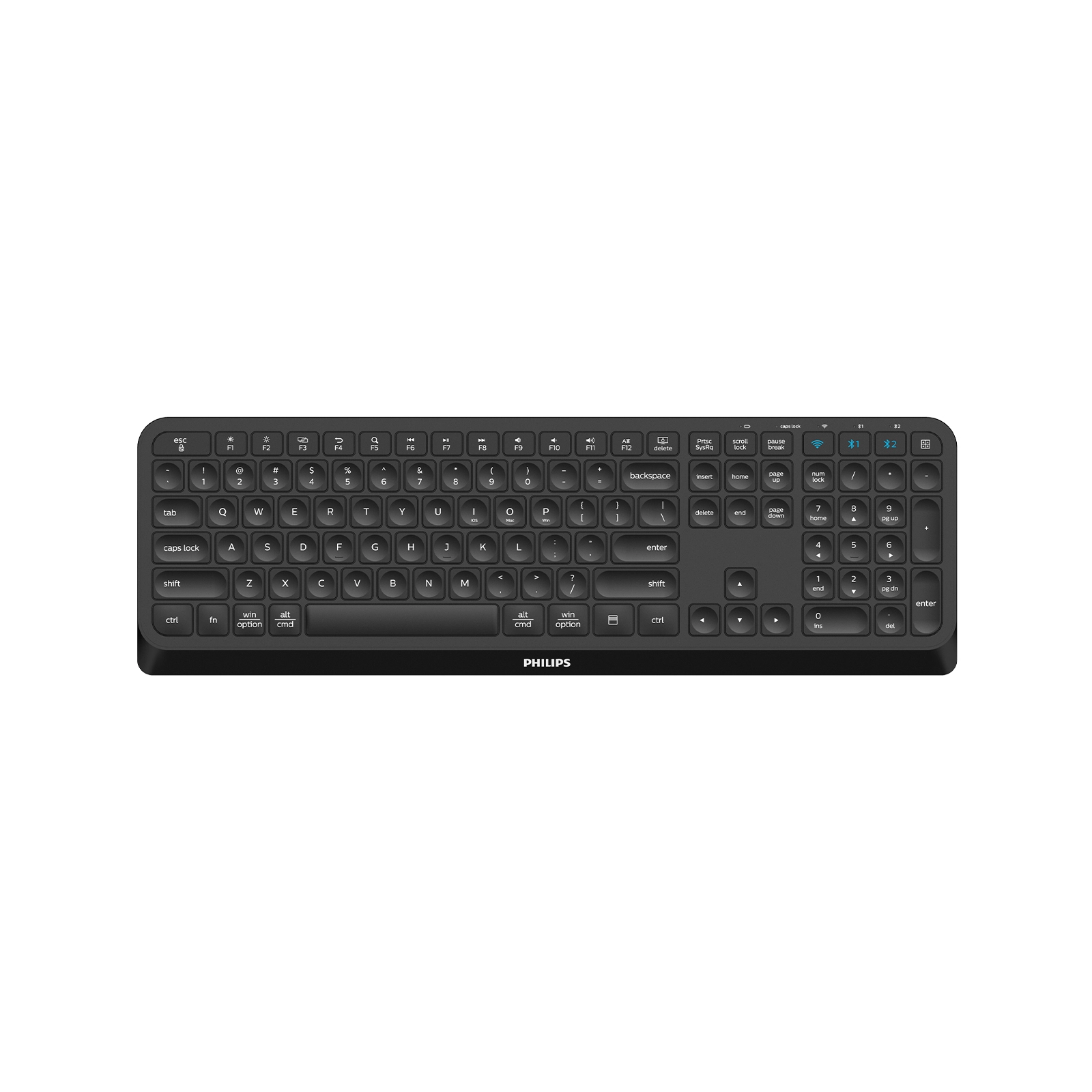 PHILIPS%20KABLOSUZ%20BLUETOOTH%20%20KLAVYE%20SPK6407B%20SİYAH