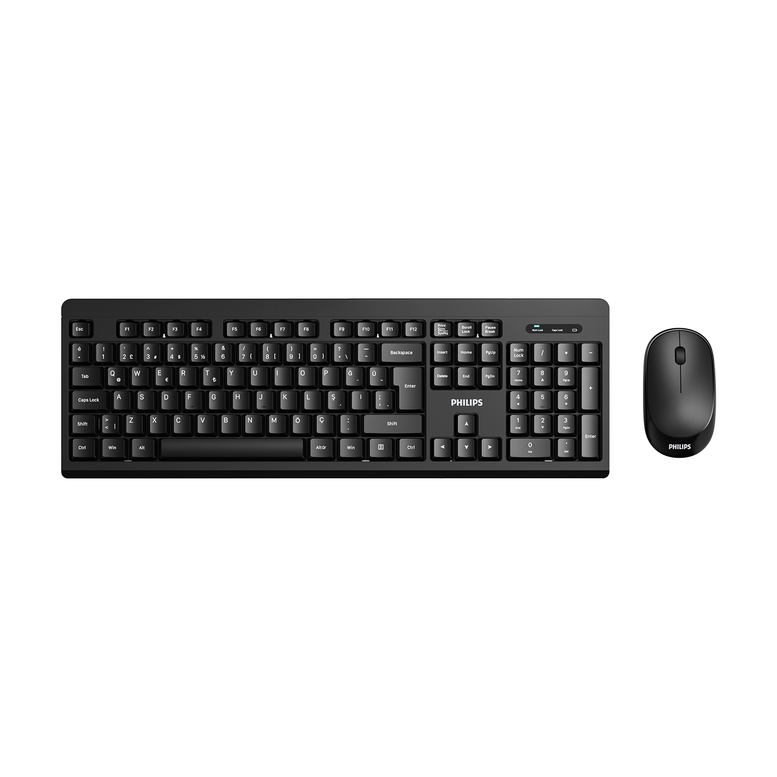 PHILIPS%20KABLOSUZ%20%20KLAVYE&MOUSE%20SET%20SPT6324%20SİYAH