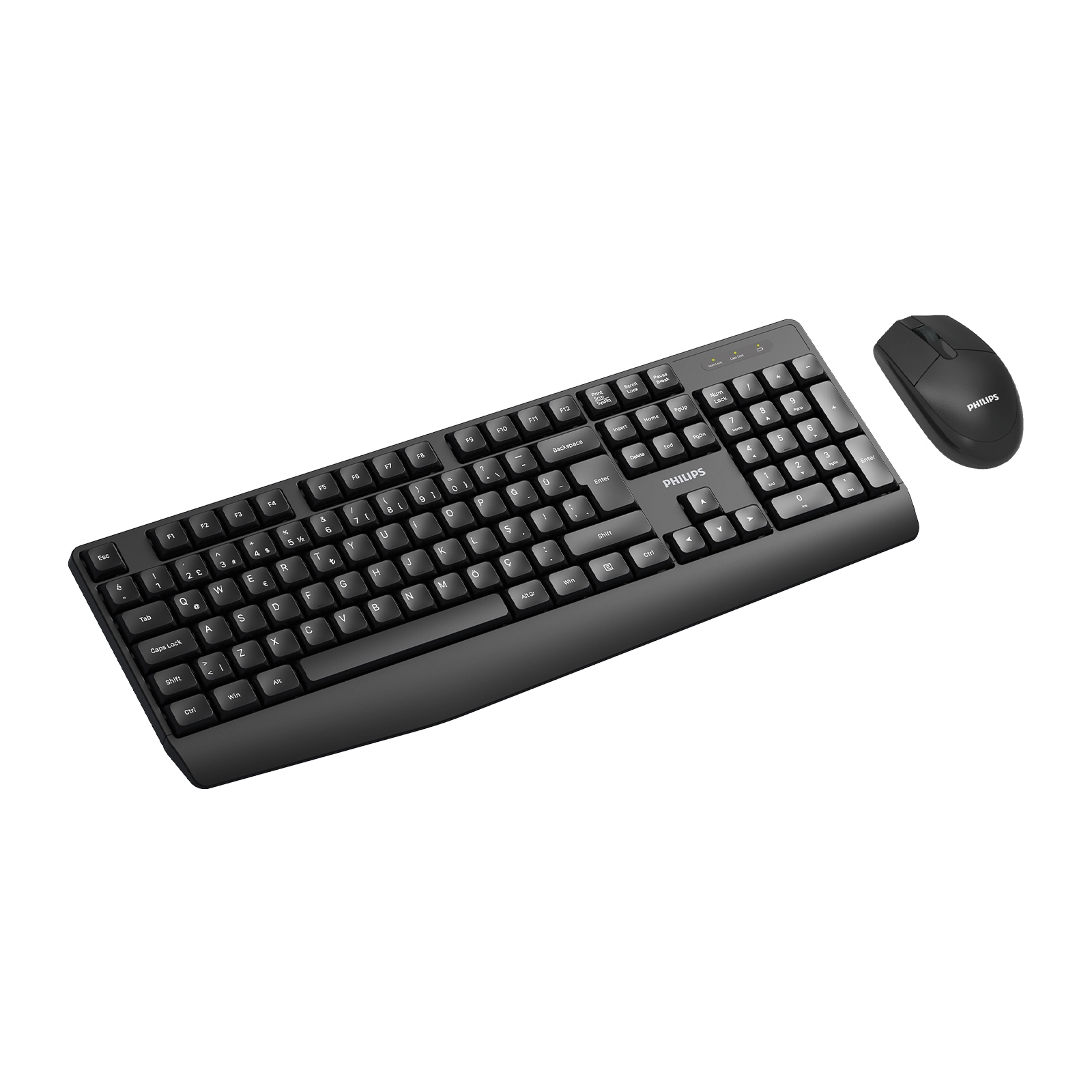 PHILIPS%20KABLOSUZ%20%20KLAVYE&MOUSE%20SET%20SPT6337%20SİYAH