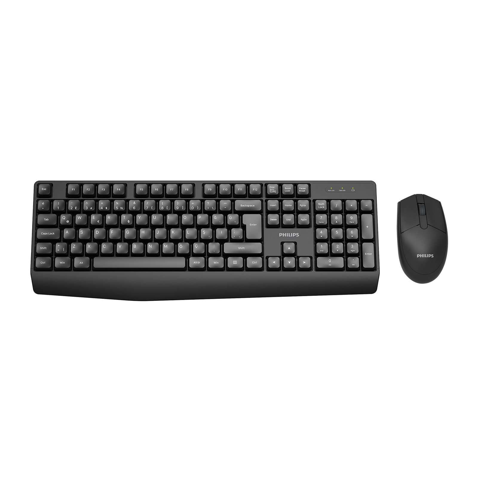 PHILIPS%20KABLOSUZ%20%20KLAVYE&MOUSE%20SET%20SPT6337%20SİYAH
