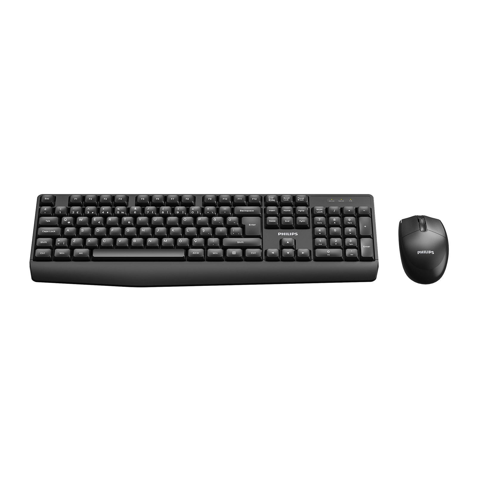 PHILIPS%20KABLOSUZ%20%20KLAVYE&MOUSE%20SET%20SPT6337%20SİYAH