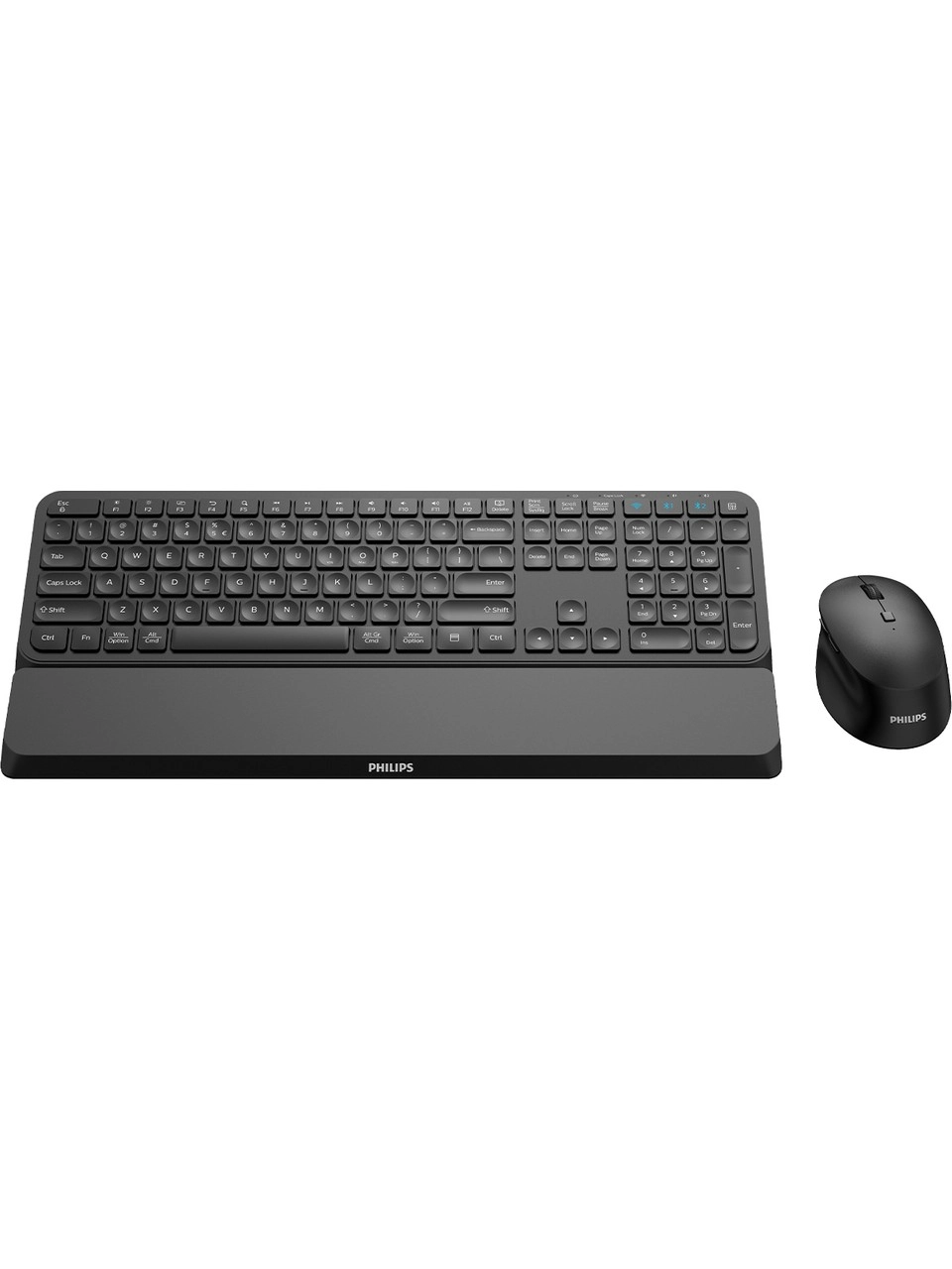 PHILIPS%20KABLOSUZ%20%20KLAVYE&MOUSE%20SET%20SPT6607%20SİYAH