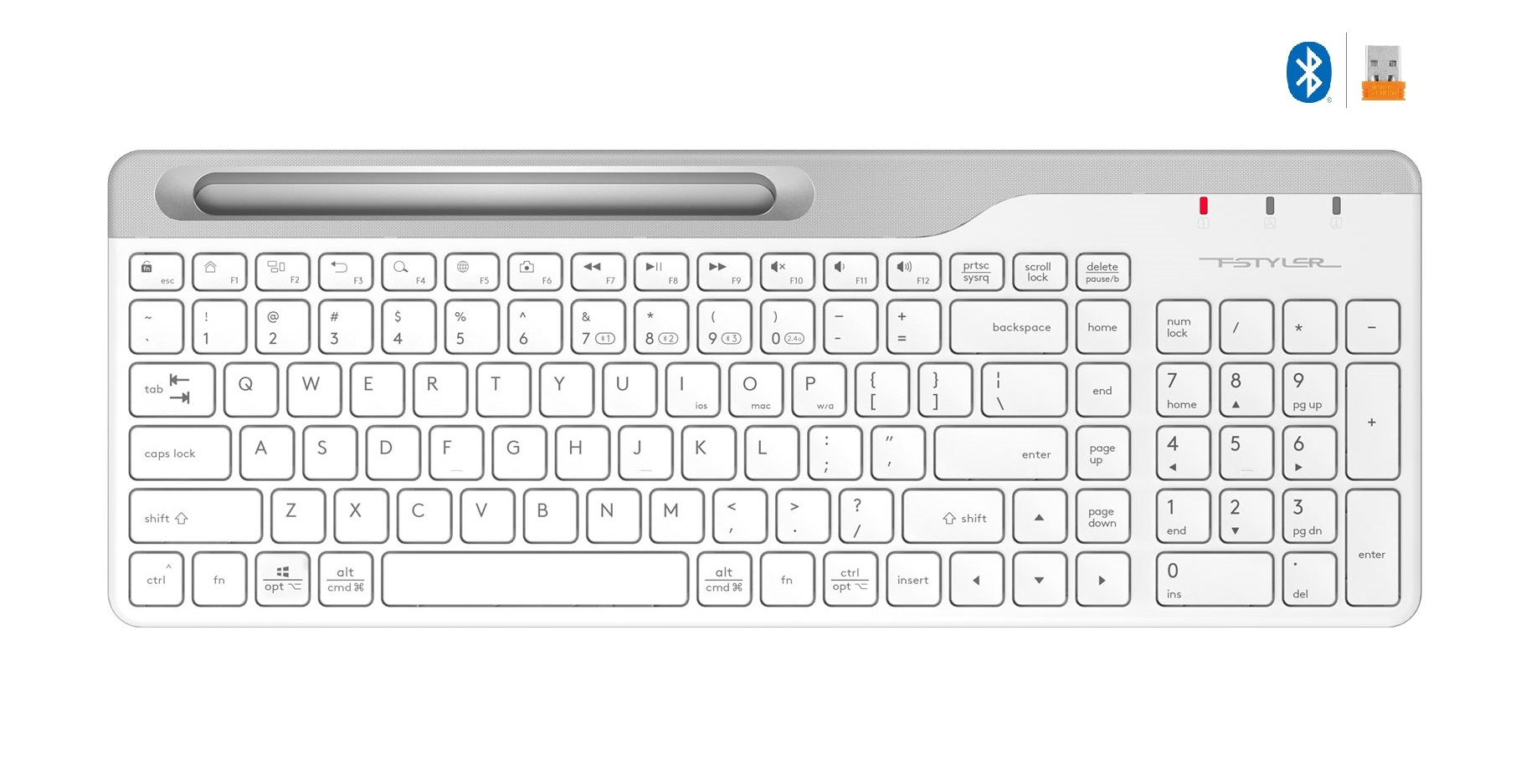 A4TECH%20FBK25%20BLUETOOTH%20Q%20KLAVYE%20BEYAZ