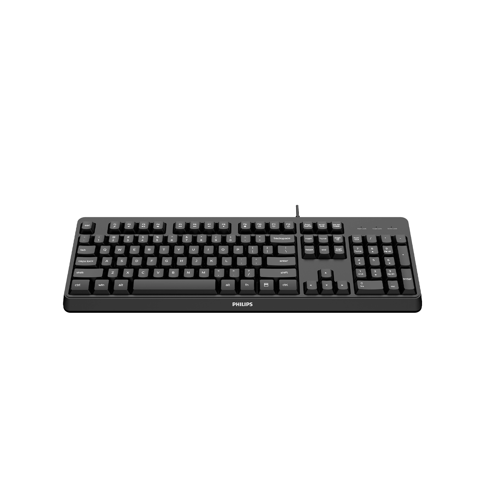 PHILIPS%20KABLOLU%20%20KLAVYE%20SPK6207BLB%20SİYAH