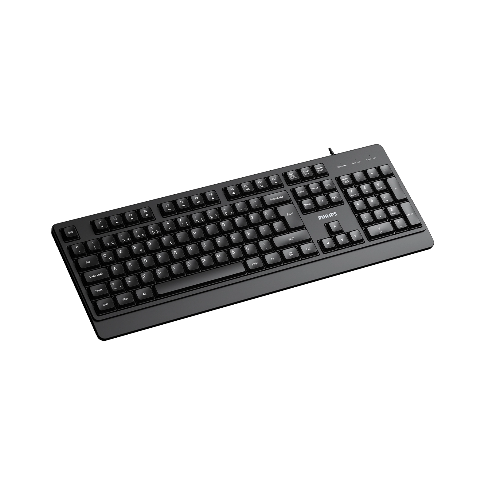 PHILIPS%20KABLOLU%20KLAVYE%20SPK6247B%20SİYAH