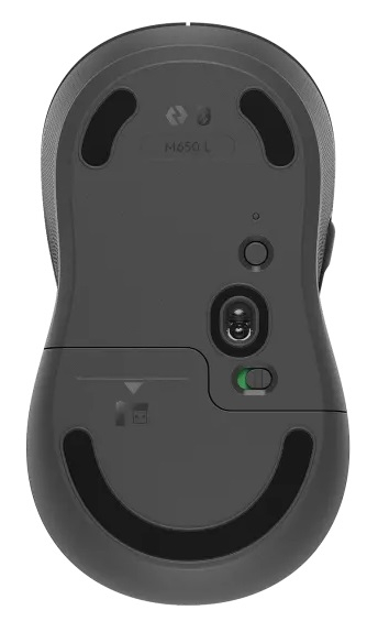LOGİTECH%20M650%20L%20SİGNATURE%20KABLOSUZ%20TAM%20BOYUTLU%20MOUSE%20SİYAH%20910-006236