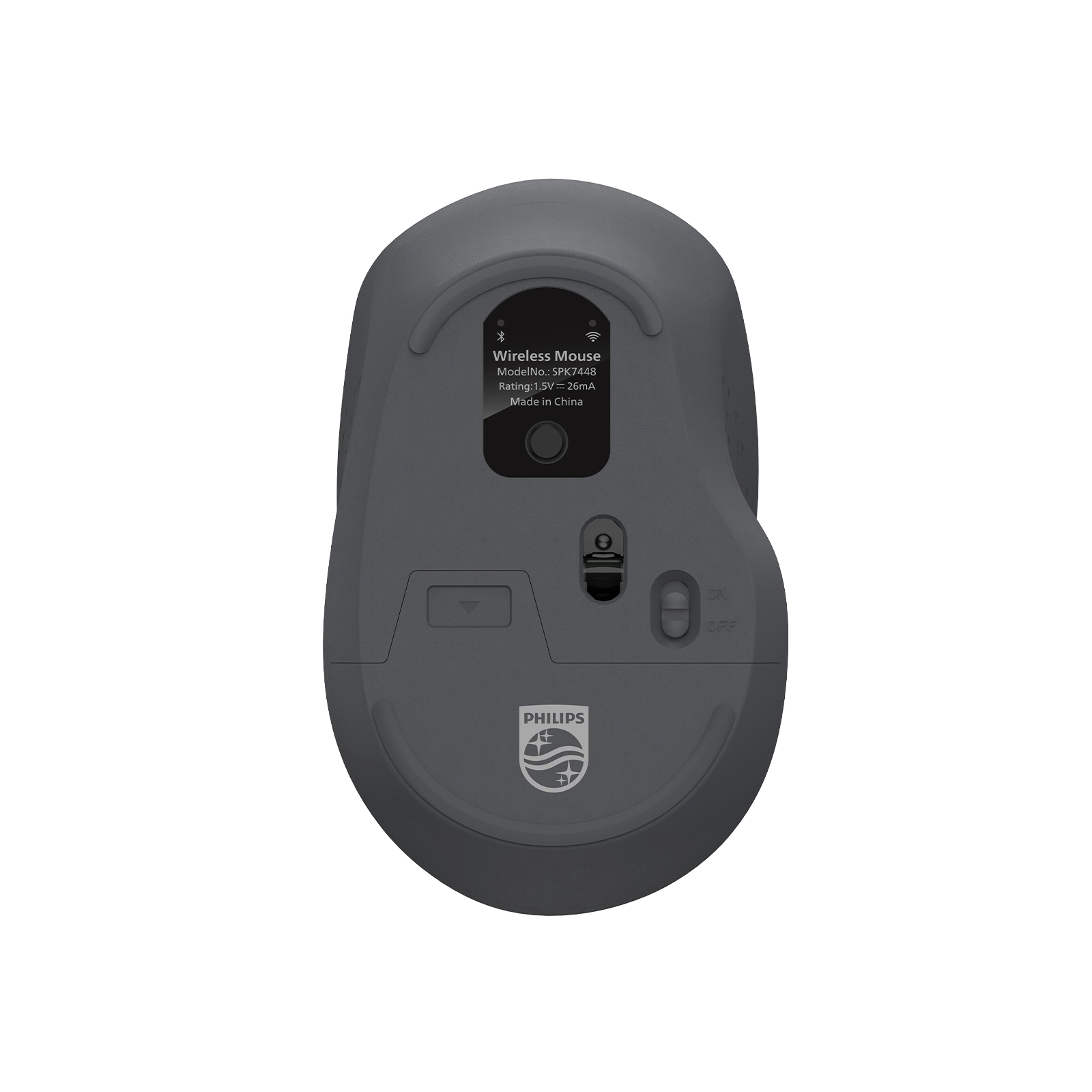 PHILIPS%20KABLOSUZ%20BLUETOOTH%20MOUSE%20SPK7448G%20GRİ