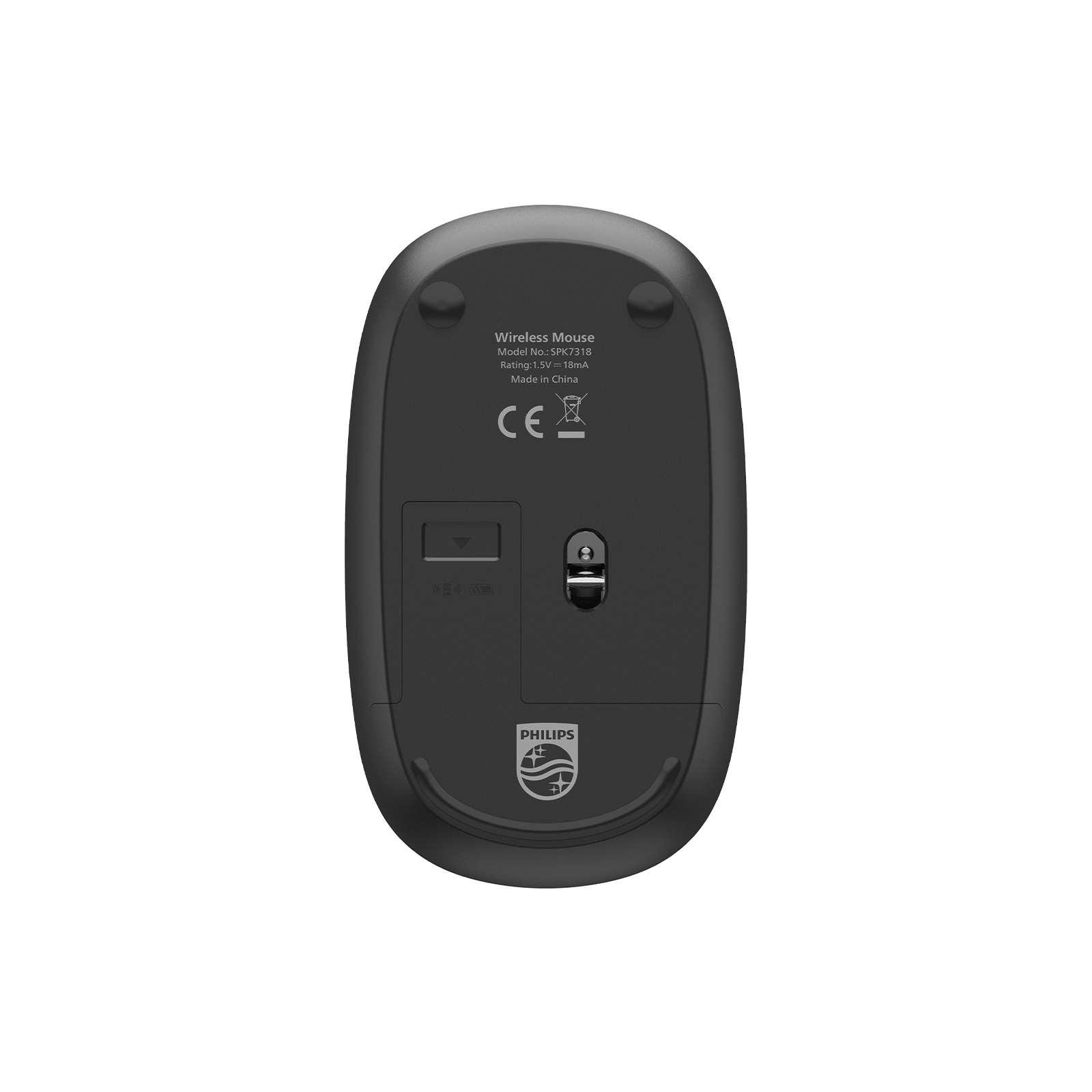PHILIPS%20KABLOSUZ%20MOUSE%20SPK7318B%20SİYAH