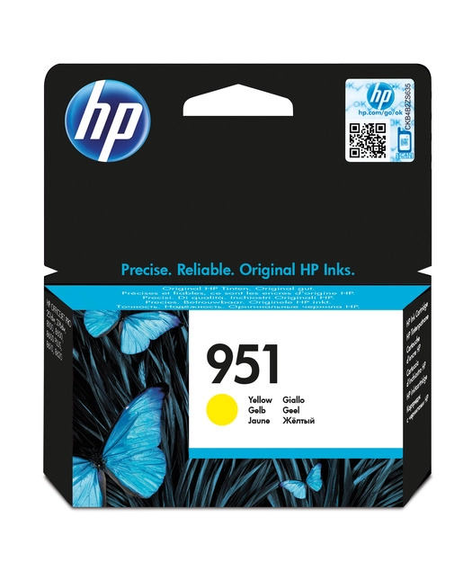 HP%20CN052AE%20Sarı%20Mürekkep%20Kartuş%20(951)