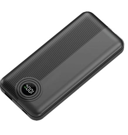 Dexim%20W3%2010.000mAh%20Type%20C+Lightning%20Entegre%20Kablolu%20Led%20Göstergeli%20Powerbank%20-%20Siyah