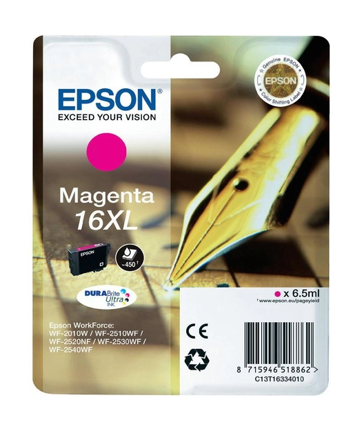 Epson%20163340%20XL%20Magenta%20Mürekkep%20Kartuş