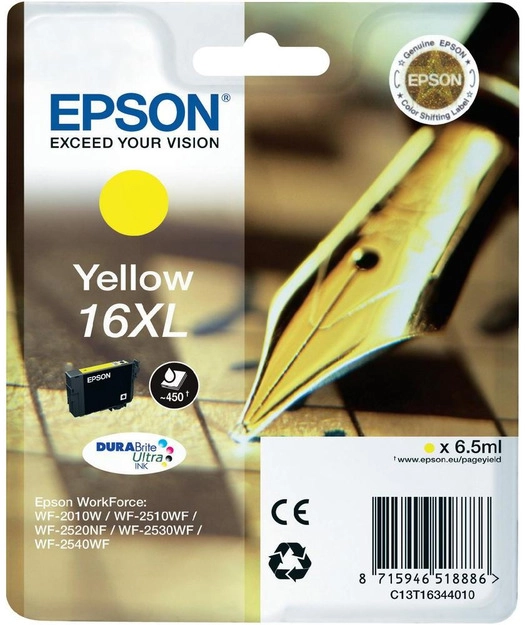 Epson%20163440%20XL%20Yellow%20Mürekkep%20Kartuş