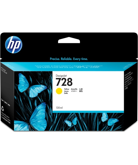 HP%20F9J65A%20Yellow%20Mürekkep%20Kartuş%20(728)