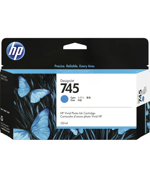 HP%20F9J97A%20Cyan%20Mürekkep%20Kartuş%20(745)