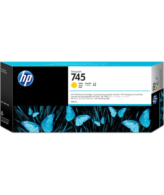 HP%20F9K02A%20Yellow%20Mürekkep%20Kartuş%20(745)