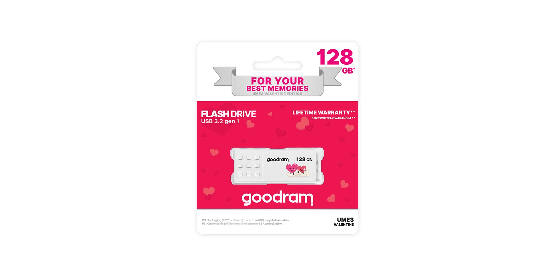 Goodram%20Valentine%20Edition%20128GB%20USB%203.2%20Type-A%20Beyaz