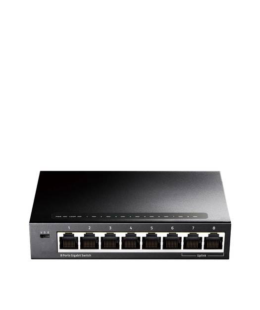 CUDY%208-Port%20Gigabit%20Metal %20Switch