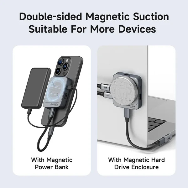 Hagibis%20TC100%20USB-C%20Manyetik%20Docking%20Station%20|%20100W%20PD%20&%204K%20HDMI