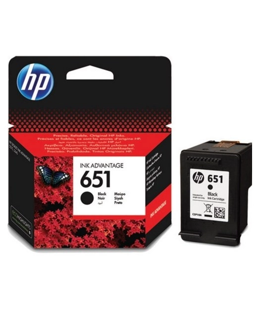 HP%20C2P10AE%20Black%20Mürekkep%20Kartuş%20(651)