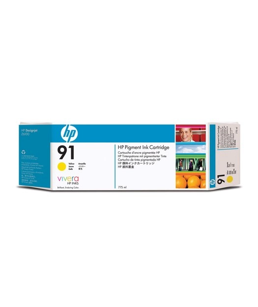 HP%20C9469A%20Yellow%20Mürekkep%20Kartuş%20(91)