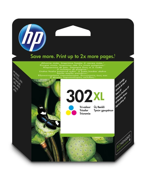 HP%20F6U67AE%20CMY%20Mürekkep%20Kartuş%20(302XL)