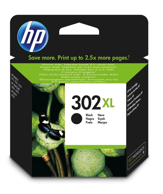 HP%20F6U68AE%20Black%20Mürekkep%20Kartuş%20(302XL)